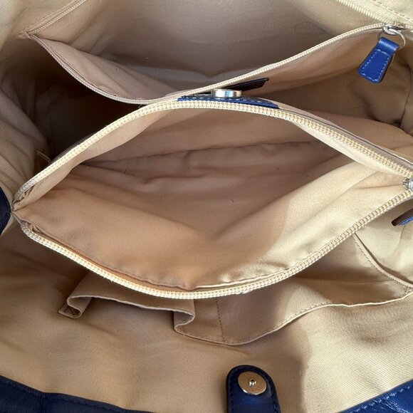 COACH SIGNATURE DRAWSTRING CARRYALL Women's Satchel Excellent Condtition - Picture 15 of 16